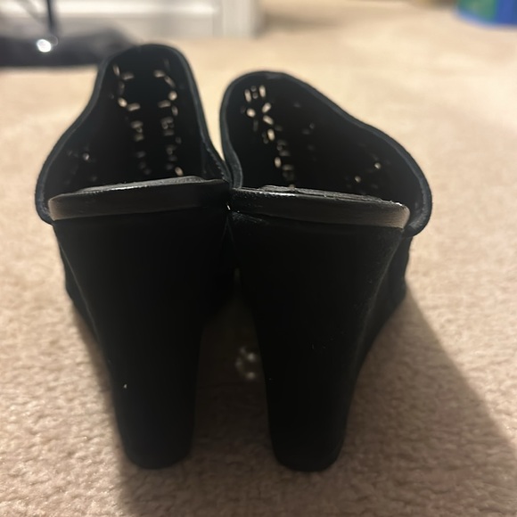 Joie suede slip on wedges - Picture 3 of 6